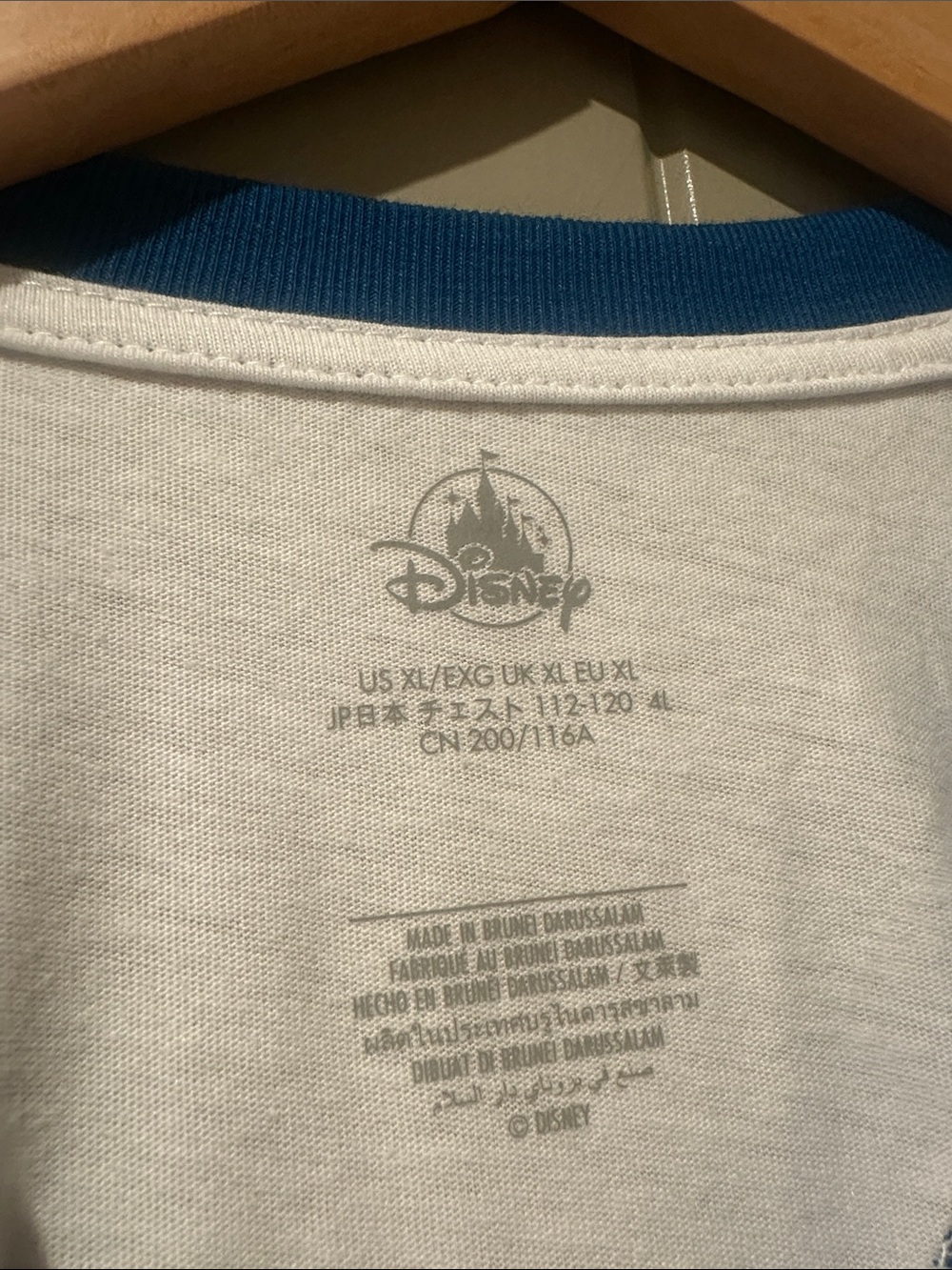 DISNEY Mickey Mouse Raglan Tee XL - Picture 4 of 7
